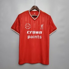 Liverpool 85/86 Home Red Soccer Jersey